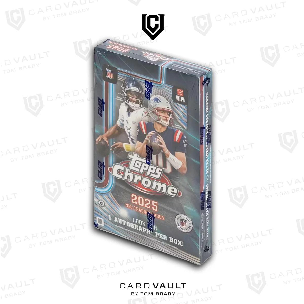 2025 Topps Chrome Football Hobby Box