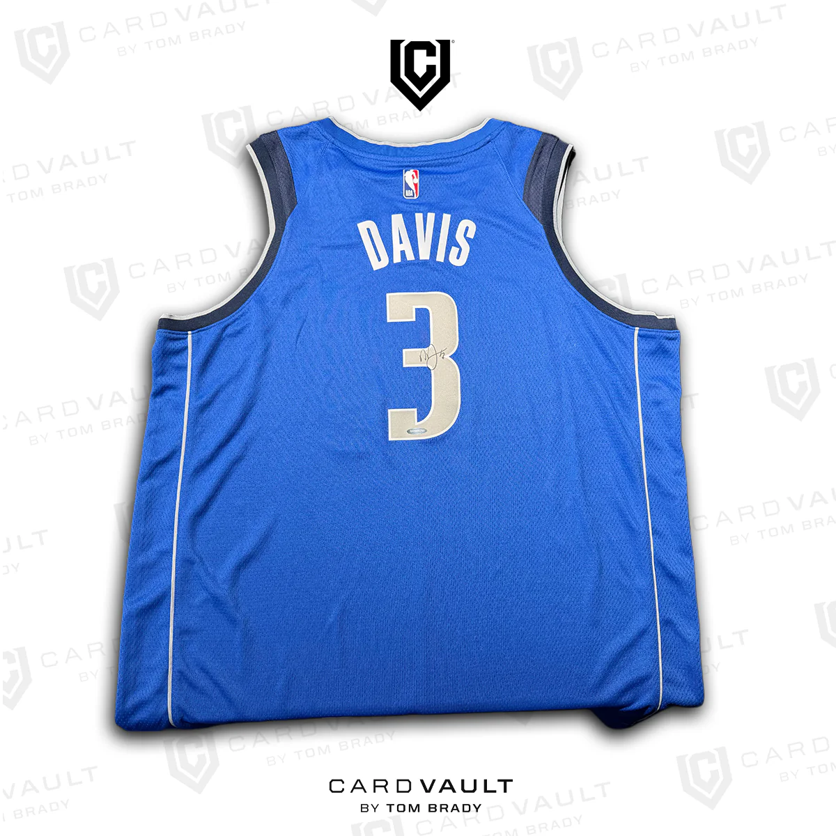 Anthony Davis Auto Dallas Mavericks Jersey