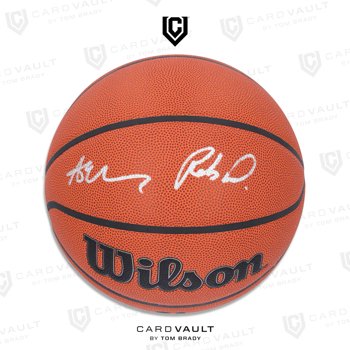 Anthony Edwards & Rob Dillingham Autographed Wilson Authentic Series Indoor/Outdoor Basketball