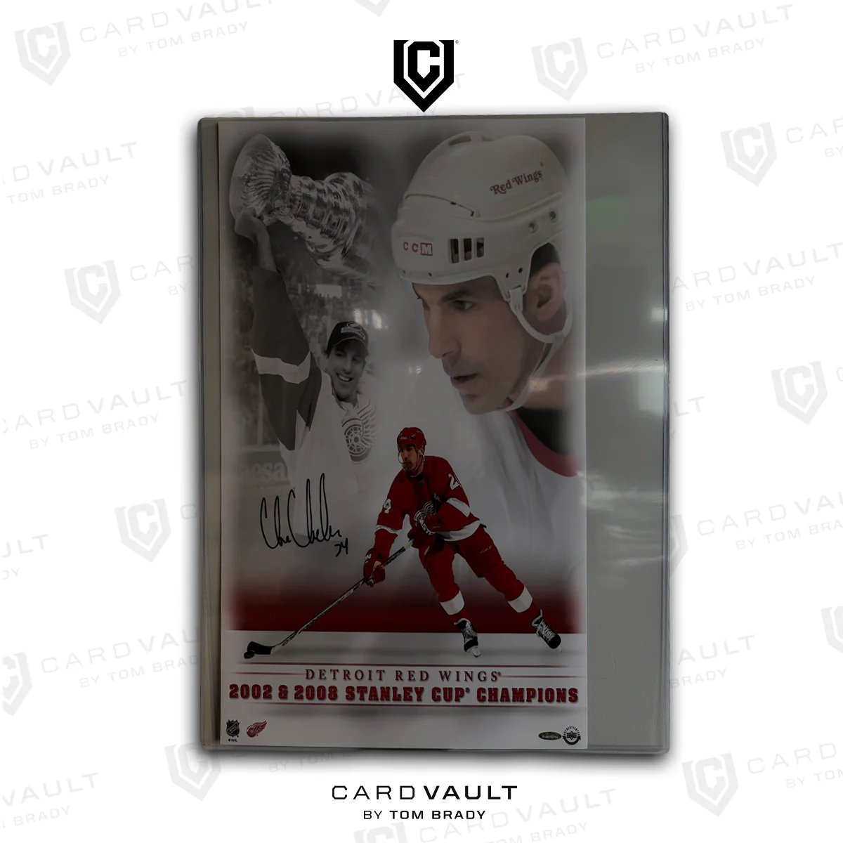 Chris Chelios Signed Poster